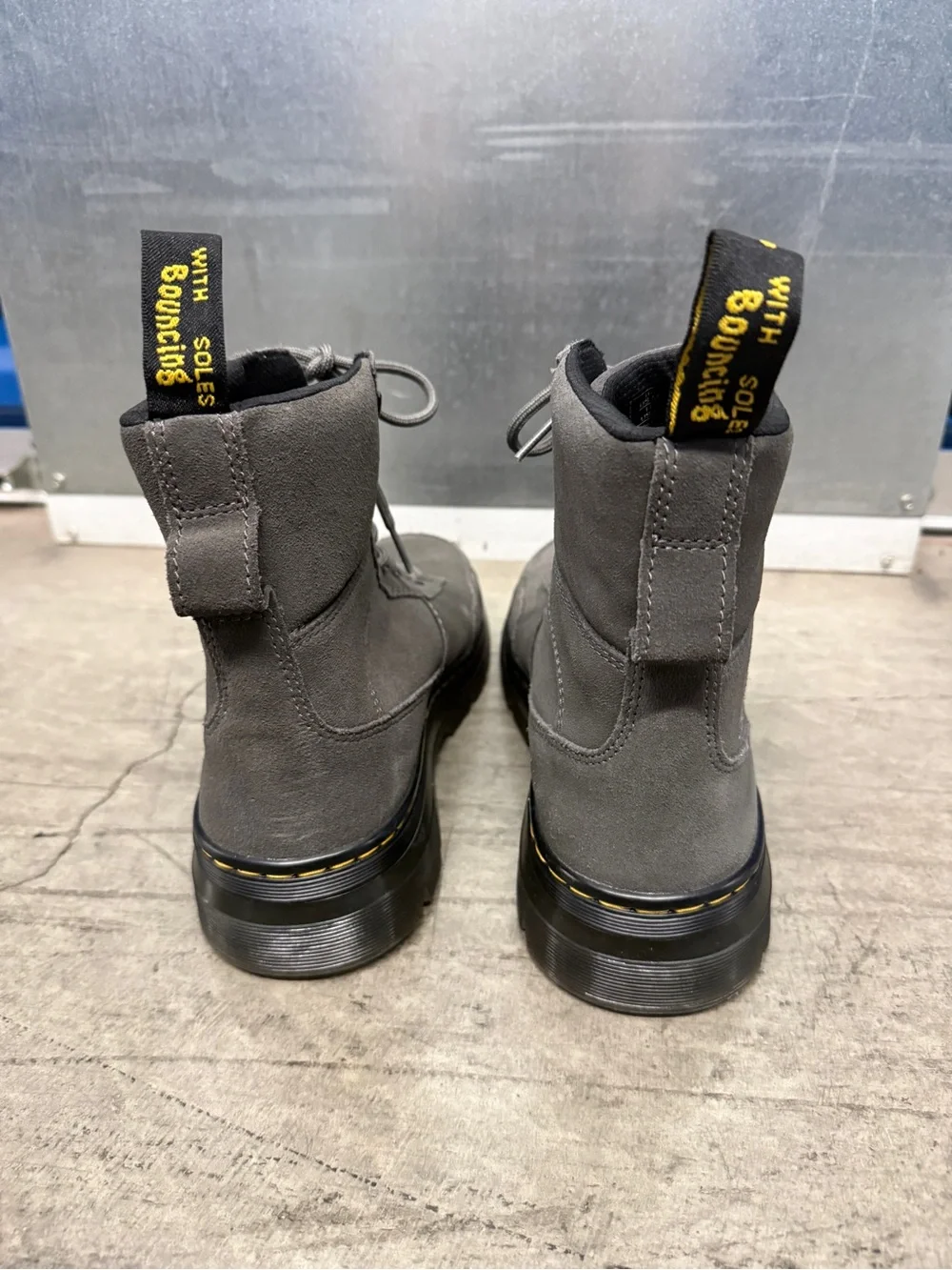 Dr. Martens Combs Tech Suede Utility Boots - EU 43 / Men's 10
